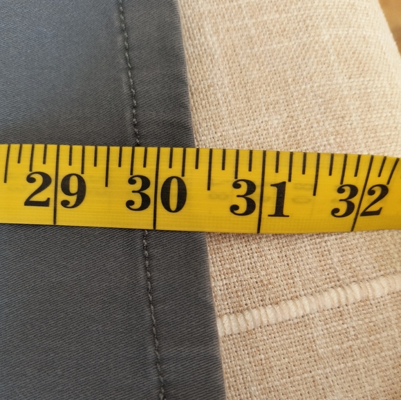 Jag Petite High Rise Peri Straight Crop Cotton Capris NWT - Picture 5 of 11